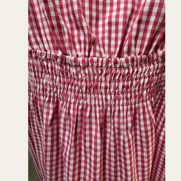 Hot Pink Checkered Thirteen07 Mini Dress - Picture 2 of 4